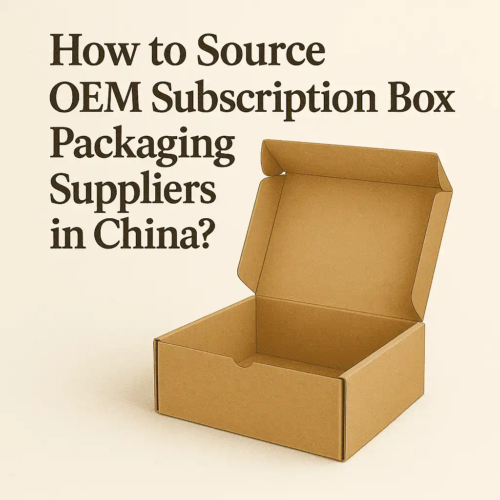 How to Source OEM Subscription Box Packaging Suppliers in China?